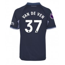 Tottenham Hotspur Micky van de Ven #37 Bortatröja 2023-24 Korta ärmar